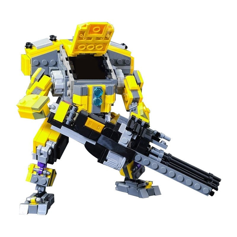 Heavy Assault Titan Mech MOC Robot Building Kit | Sci-Fi Combat Model - 2