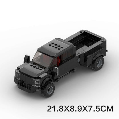 Heavy Duty F-450 Style Pickup Building Kit | LEGO-Compatible MOC - 6