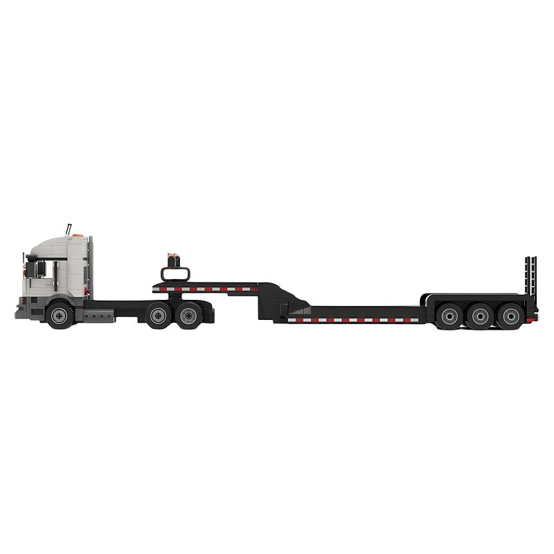 Heavy-Duty Lorry With Trailer MOC Building Kit - 2