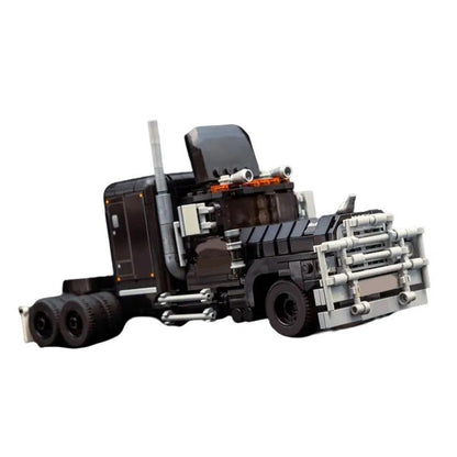 Heavy Duty R-Series Truck MOC Building Kit | Industrial Cargo Vehicle - 5