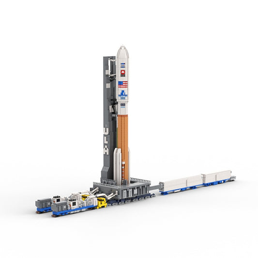 Heavy-Lift Rocket Transporter MOC Building Kit | 1:110 Display - 1
