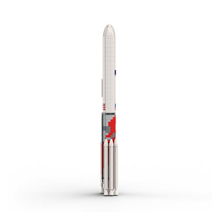 Heavy-Lift Vulcan Rocket MOC Building Kit | 1:110 Scale Space Model - 3