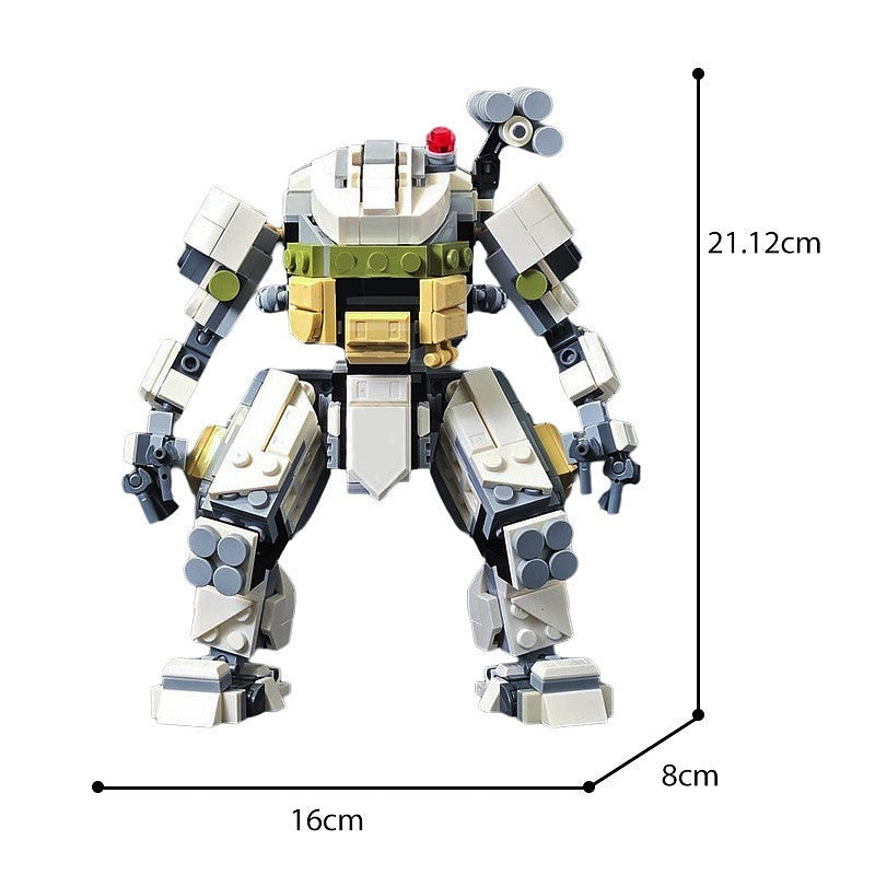 Heavy Ogre-Type Assault Titan Mech MOC Building Kit | Combat Robot - 5