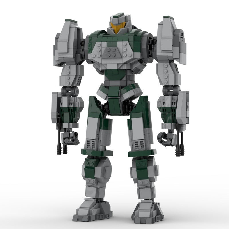 Heavy-Weapon Carrier Mecha MOC Building Kit | Sci-Fi Mechanical Figure - 2