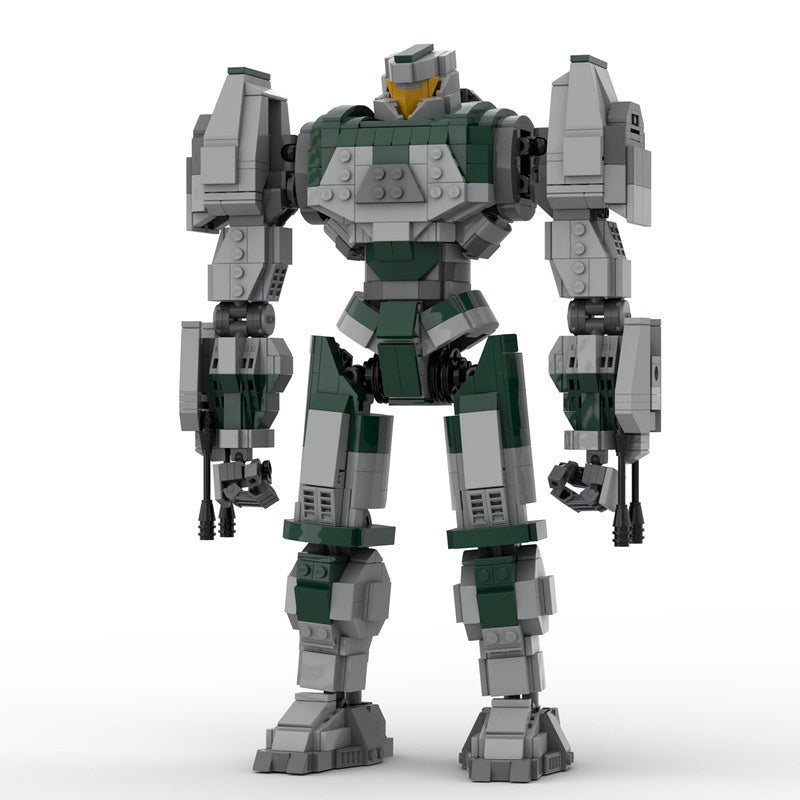 Heavy-Weapon Carrier Mecha MOC Building Kit | Sci-Fi Mechanical Figure - 3