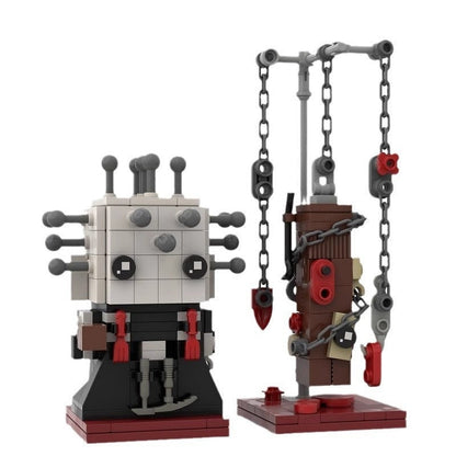 Hellbound Horror Cube Character MOC Building Kit | Dark Fantasy Figure - 2