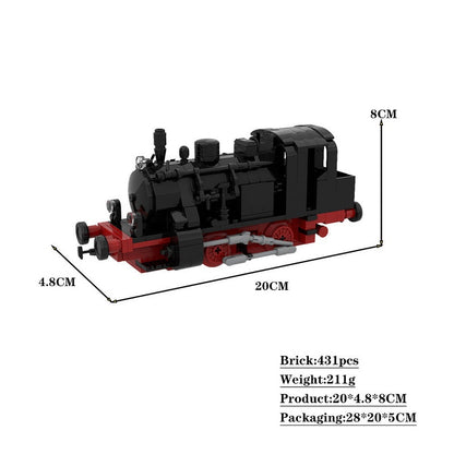 Hermann Heye Train MOC Building Kit | Modern City Rail Display Model - 2