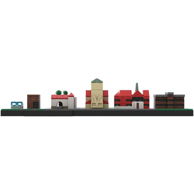 Herne Skyline Building Kit | LEGO-Compatible MOC - 2
