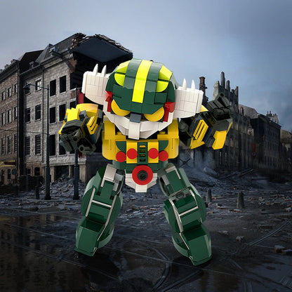 Hero Mecha Robot MOC Building Kit | Futuristic Mecha Figure Model - 2