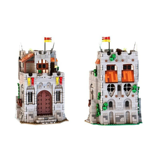 Hero's Hall Modular Castle Keep MOC Building Kit | LEGO-Compatible MOC - 1