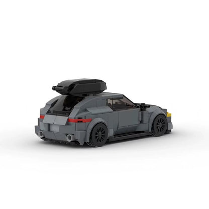 High-Performance RS6 Sport Wagon MOC Building Kit With Roof Box - 2