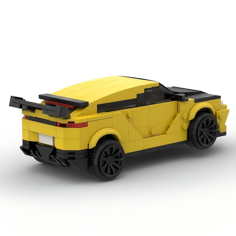 High-Performance V8 Twin Turbo Hyper SUV MOC Vehicle Building Kit - 3