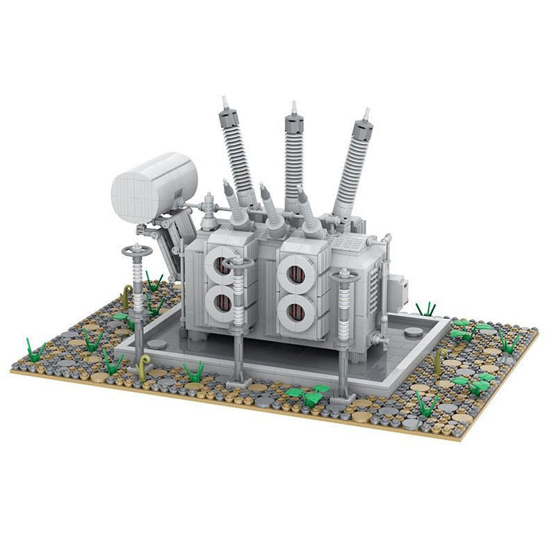 High Voltage Substation MOC Building Kit | Power Transformer Engineering Model - 1