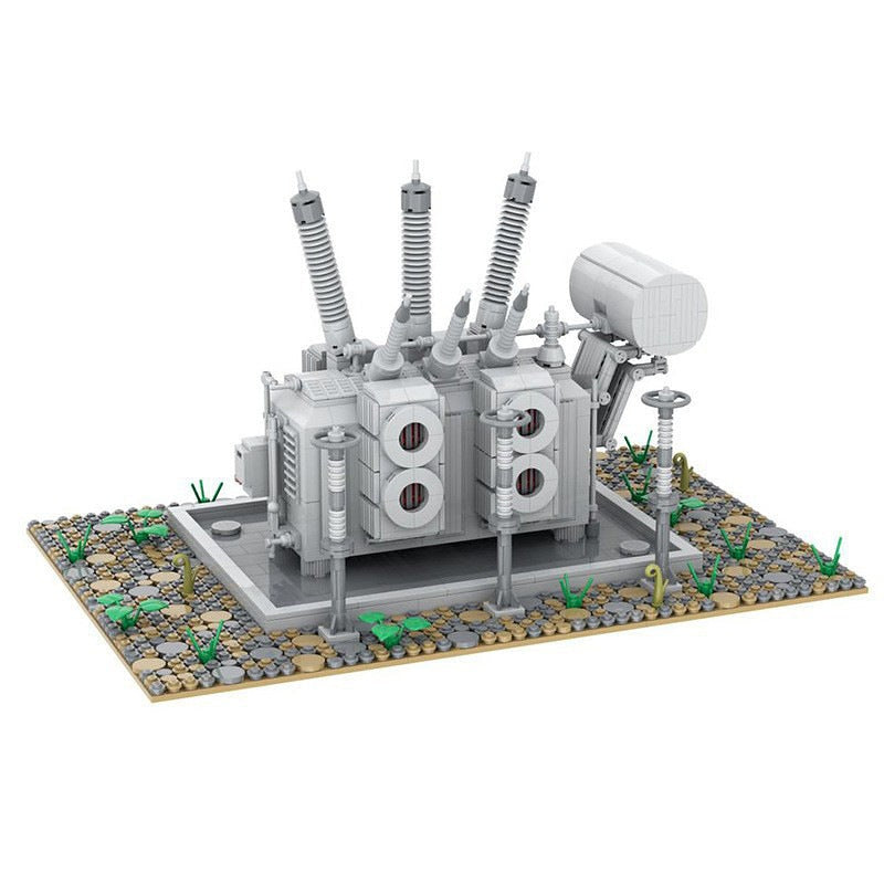 High Voltage Substation MOC Building Kit | Power Transformer Engineering Model - 2