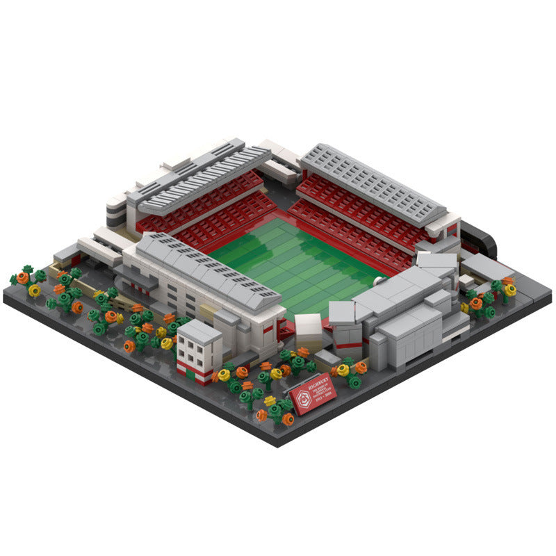 Highbury Stadium - Arsenal Football Club Building Kit | Compatible MOC - 4