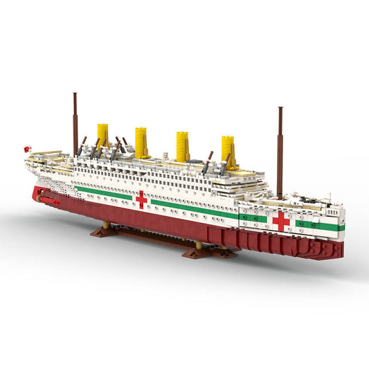 HMHS Britannic Building Kit | 1:400 | LEGO-Compatible MOC - 1