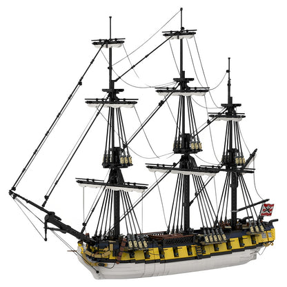 HMS Eminente MOC Building Kit | Historic Sailing Ship Model - 2
