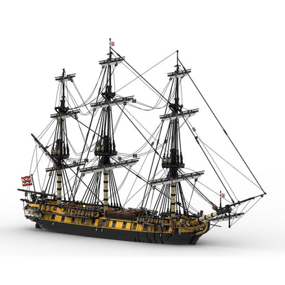 HMS Euryalus 36-Gun Heavy Frigate MOC Building Kit - 1