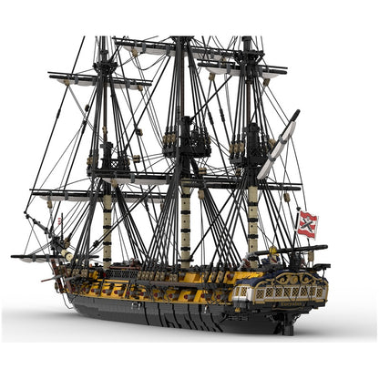 HMS Euryalus 36-Gun Heavy Frigate MOC Building Kit - 2