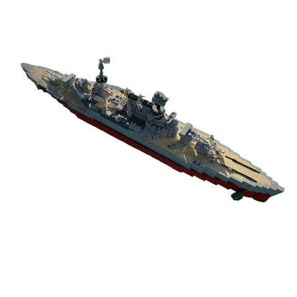 HMS Hood Battlecruiser Building Kit | LEGO-Compatible MOC - 1