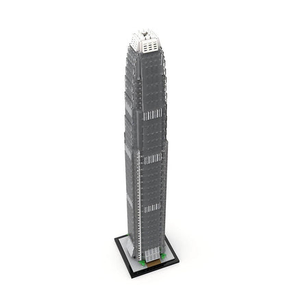 Hong Kong International Finance Centre MOC Skyscraper | Urban Architecture Building Kit - 4