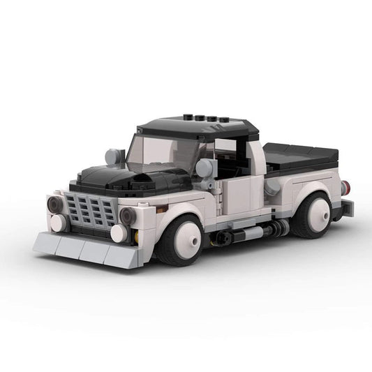 Hoonitruck White Building Kit | Compatible MOC - 1