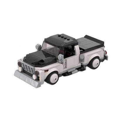 Hoonitruck White Building Kit | Compatible MOC - 5