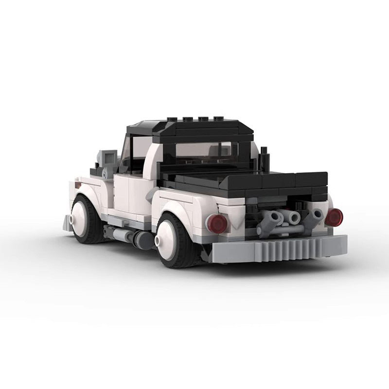 Hoonitruck White Building Kit | LEGO-Compatible MOC - 3