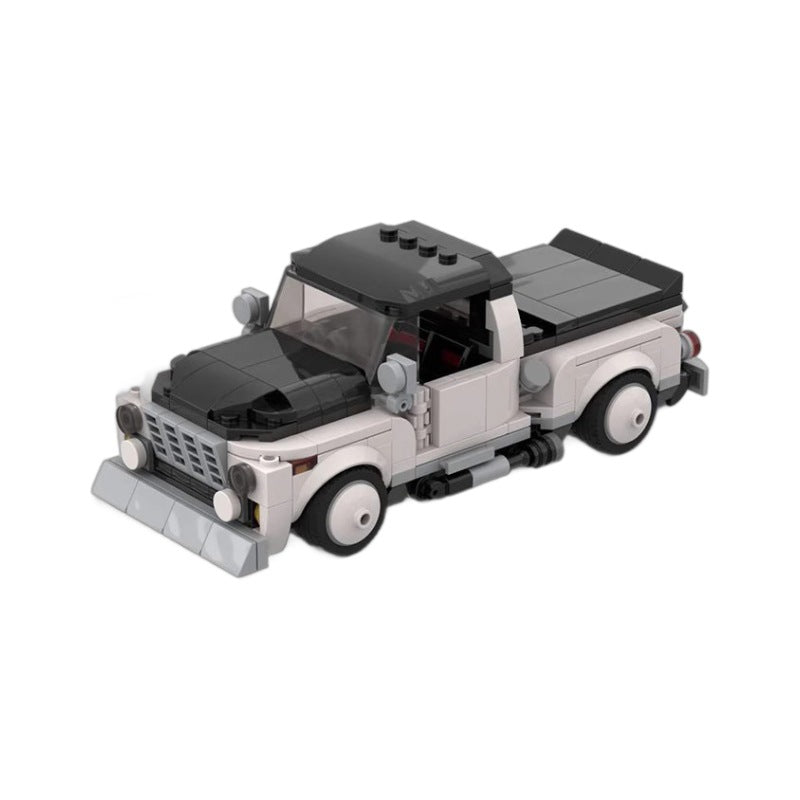 Hoonitruck White Building Kit | LEGO-Compatible MOC - 5