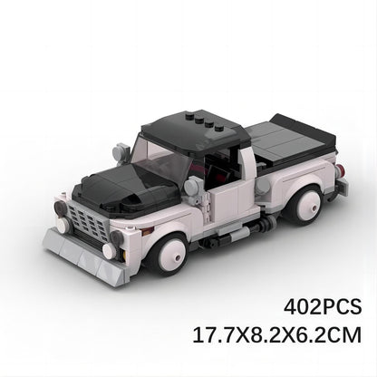 Hoonitruck White Building Kit | LEGO-Compatible MOC - 6
