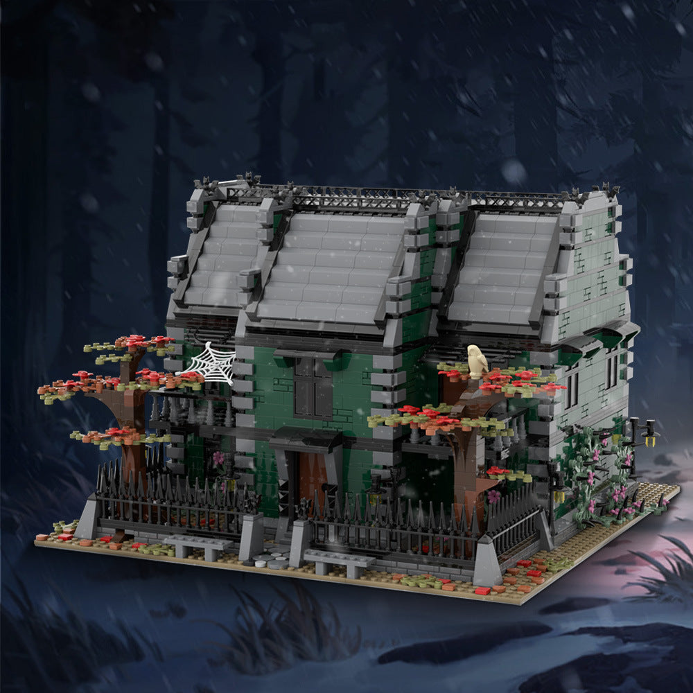 Horror Mansion Building Kit | 5059 PCS | LEGO-Compatible MOC - 2