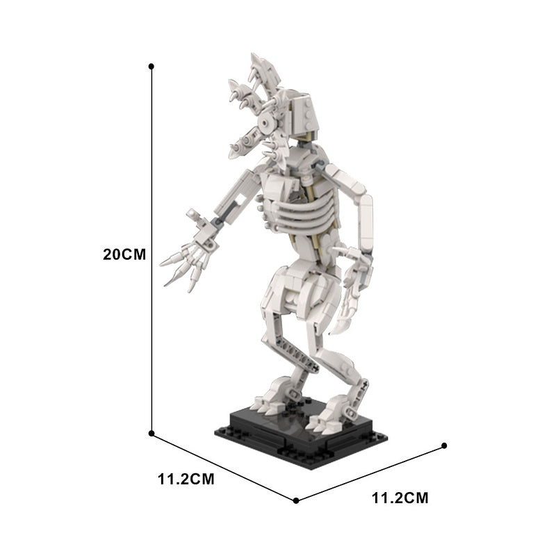 Horror Monster Skeleton Building Kit | LEGO-Compatible MOC - 2