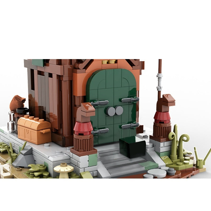 Horse Lord Watchtower MOC Building Kit | Medieval Castle Tower Model - 2