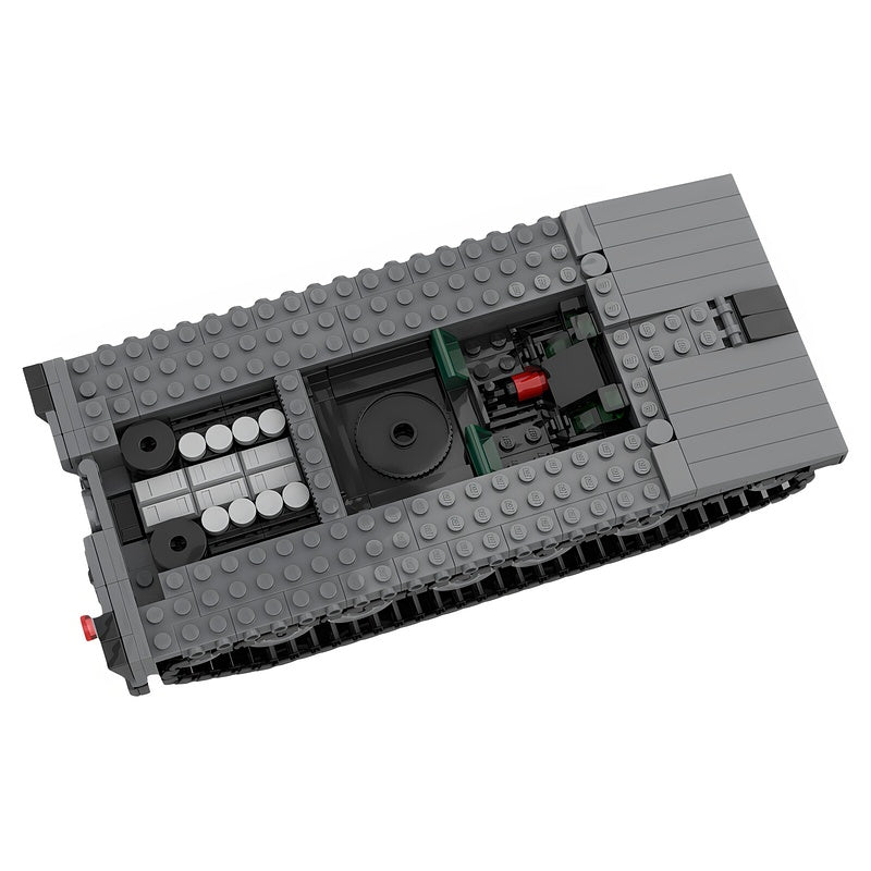 HSTVL (M) Experimental Light Tank MOC Building Kit - 2