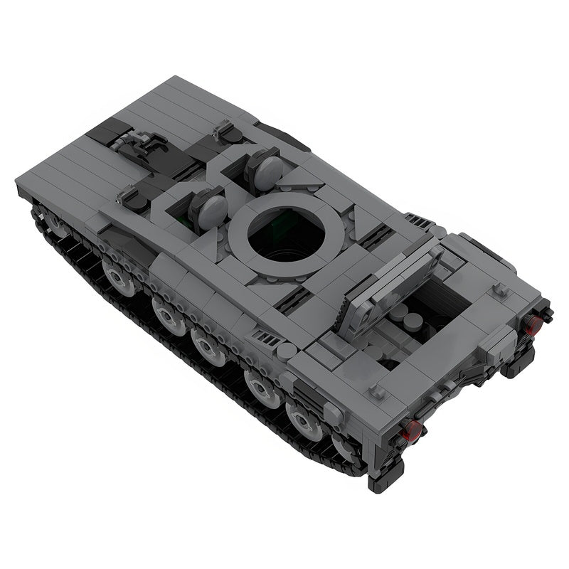 HSTVL (M) Experimental Light Tank MOC Building Kit - 4