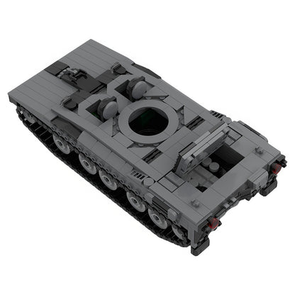 HSTVL (M) Experimental Light Tank MOC Building Kit - 4