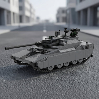 HSTVL (M) Experimental Light Tank MOC Building Kit - 5