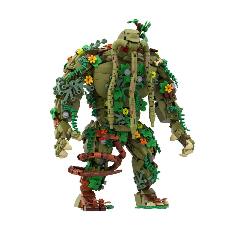 Humanoid Superhero Creature Building Kit | LEGO-Compatible MOC - 1