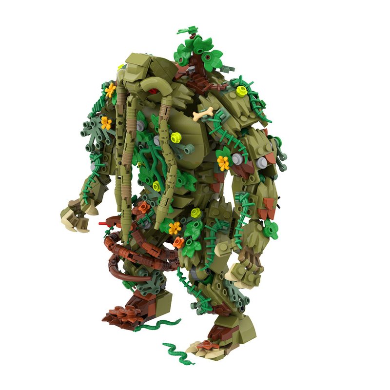 Humanoid Superhero Creature Building Kit | LEGO-Compatible MOC - 3