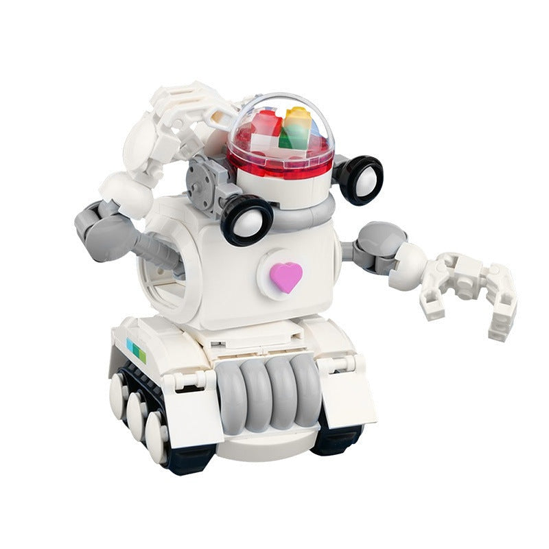 Huwbot Short Circuit MOC Building Kit | Retro Robot Figure Model - 1
