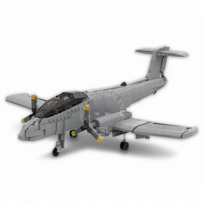 IA-58 Pucara Twin-Engine Attack Aircraft MOC Building Kit - 1