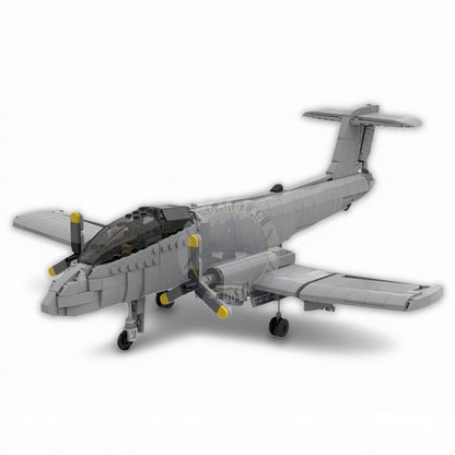 IA-58 Pucara Twin-Engine Attack Aircraft MOC Building Kit - 1
