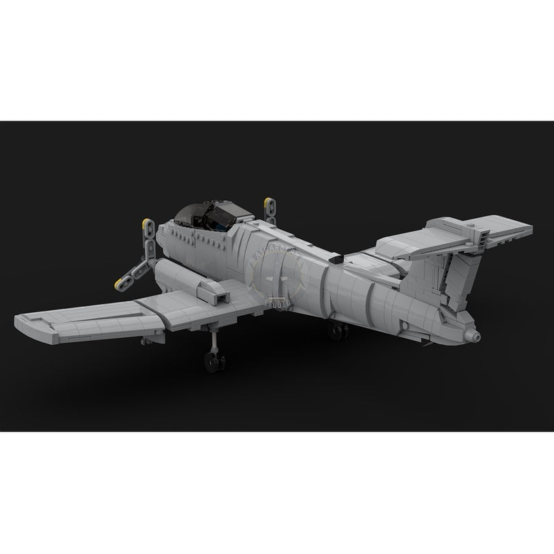 IA-58 Pucara Twin-Engine Attack Aircraft MOC Building Kit - 3