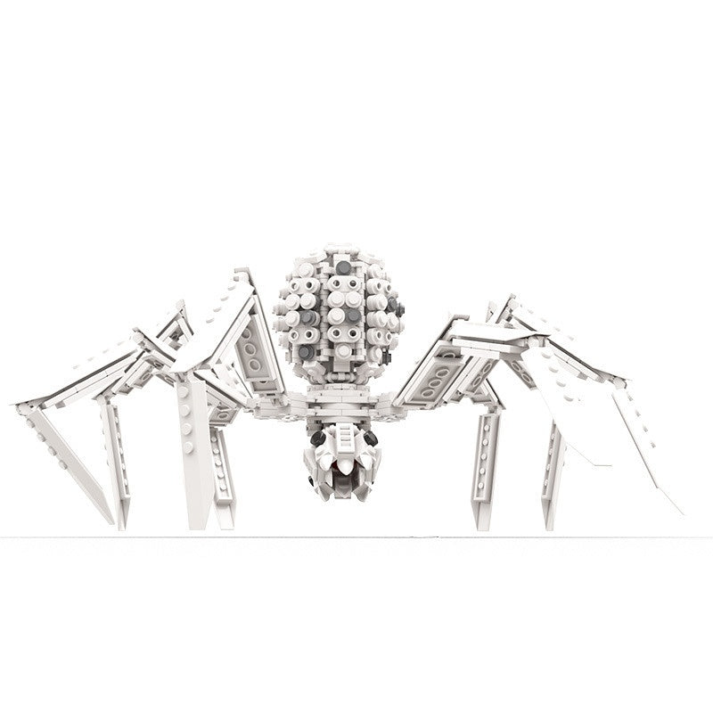 Ice Spider Cave Creature Building Kit | LEGO-Compatible MOC - 3