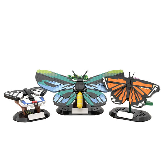Iconic Butterflies Building Kit | MOC-140287 - 1