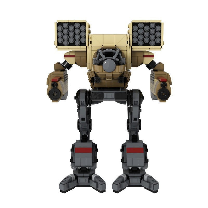 Iconic Clan Heavy OmniMech Robot MOC Building Kit | Armored Mecha Model - 1