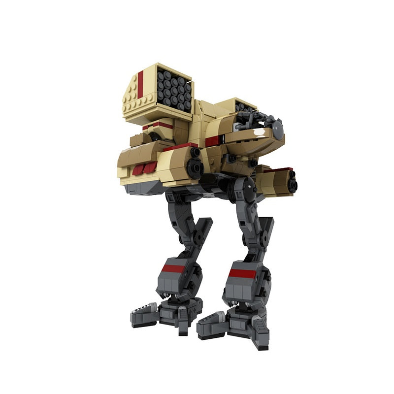 Iconic Clan Mecha Robot Heavy OmniMech Building Kit | LEGO-Compatible MOC - 1