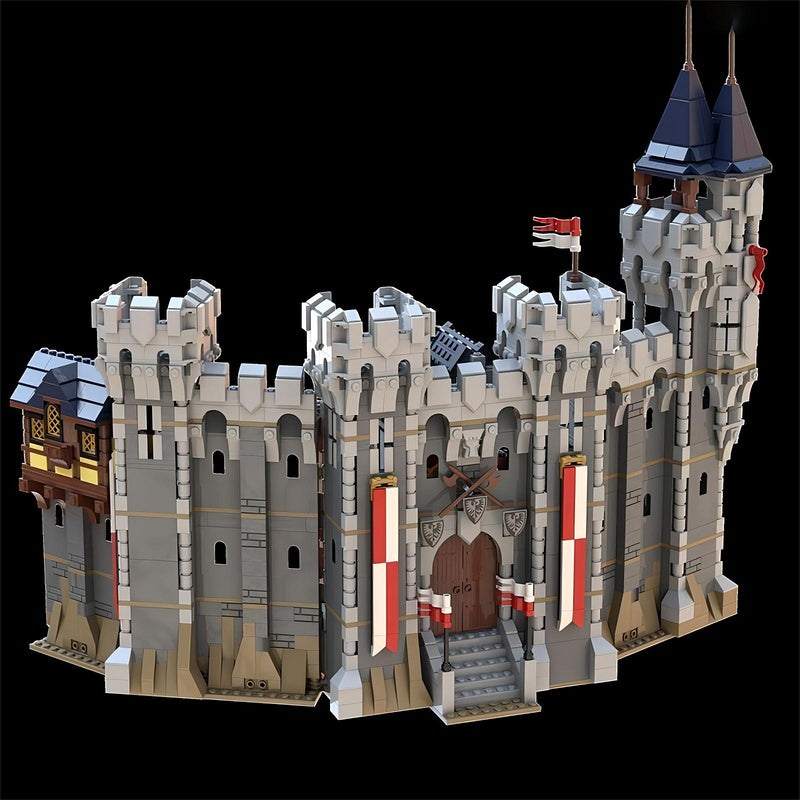 Impenetrable Medieval Keep MOC Castle Fortress Building Kit - 2