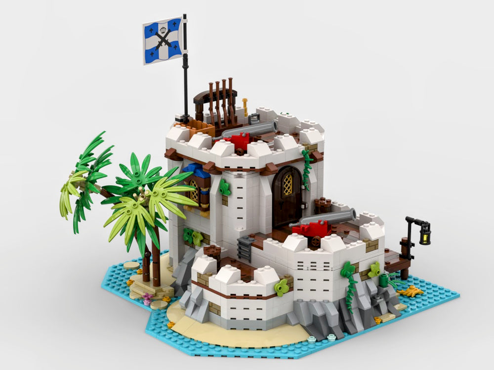 Imperial Fortified Outpost Building Kit | LEGO-Compatible MOC - 3