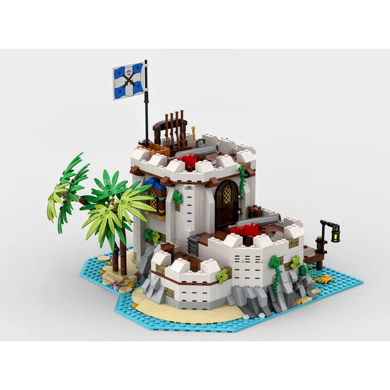 Imperial Fortified Outpost MOC Building Kit | Medieval Castle Architecture - 3